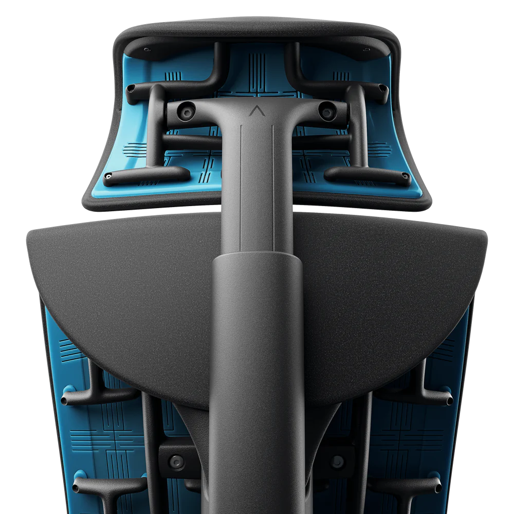 Atlas Headrest mounted on Embody Chair