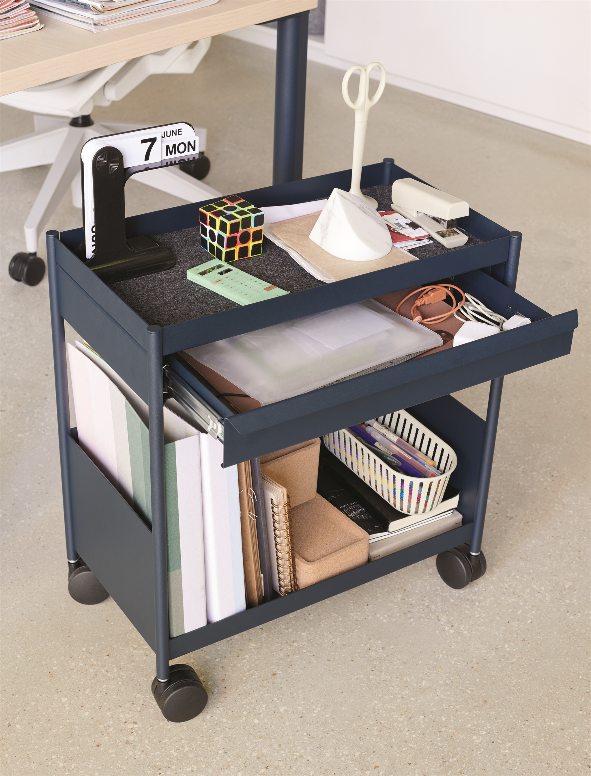 OE1 Workspace Collection Storage Trolley